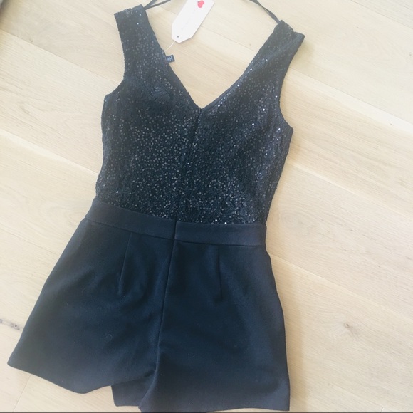 NWT! Black Romper - Picture 2 of 5